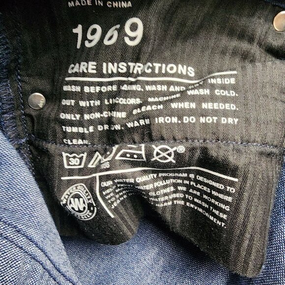 Gap Jeans Womens 35 Blue Cheetah Print Always Skinny Cotton Blend - Picture 13 of 14